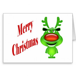 Funny business Christmas holiday wishes Greeting Cards