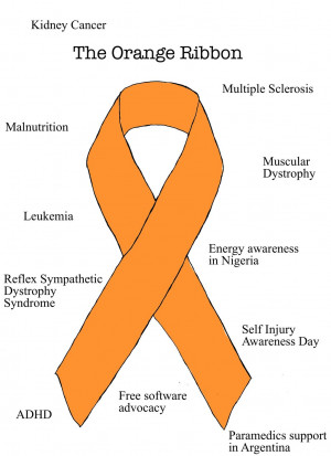 The Orange Ribbon by ryu-ren