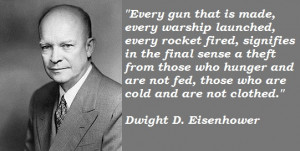 Dwight D Eisenhower Quotes D Day ~ Dwight D. Eisenhower Peace Quotes ...