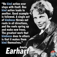 ... kind action forward amelia earhart kind throw amazing amelia amelia