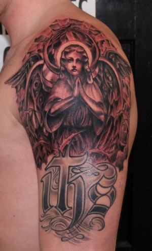 Corey Saint Tattoos Angel...