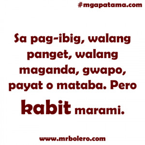 pagibig KABIT quotes Mga Patama Quotes and Banat Tagalog Love Quotes