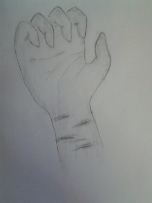 Cut Wrist by AlisonWolfsbane