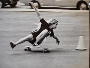 watching the skater girls from the 70s This where the times when girls ...