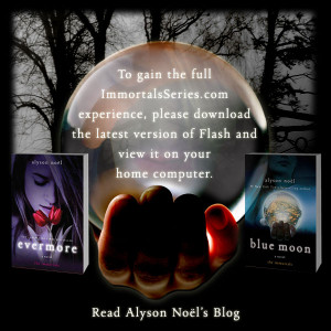 The Immortals Series By Alyson Noel
