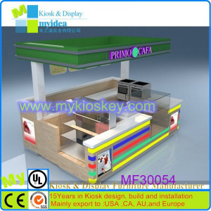 fast food counter mall outdoor fast food kiosk crepe kiosk design