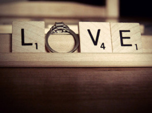 cute, love, ring, scrabble