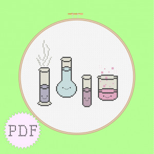 Products Page / Cute Patterns / Cute Chemistry Pattern