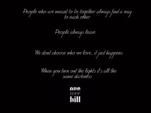 One Tree Hill Oth Quotes
