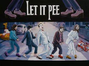 Let It Pee (Wee Herman) by Dave MacDowell