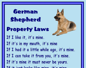 German Shepherd Fridge magnet - var ious designs available ...