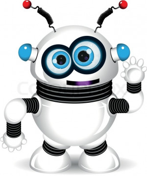 Funny Robot Stock vector of 'funny robot'