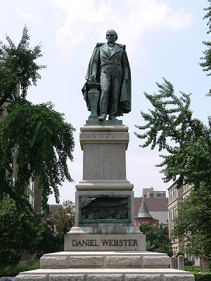 Statue of Daniel Webster in Washington DC