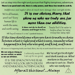 Harry Potter quotes!