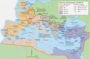 MAP OF ROMAN EMPIRE :