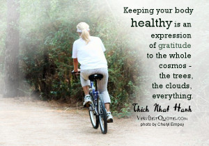 Healthy body quotes, gratitude quotes - Keeping your body healthy is ...