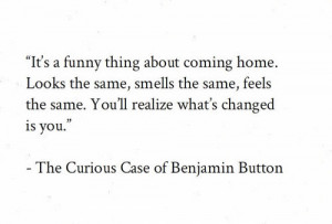 curious case of benjamin button quotes