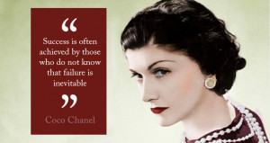 Coco Chanel on Success