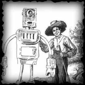... Huck and a robot that represents the run away slave (Jim). This