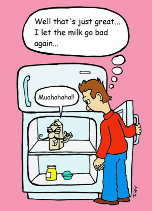 Funny Monday: When Milk Goes Bad…