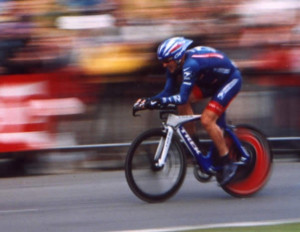 Lance Armstrong in Prolog, Tour de France 2004