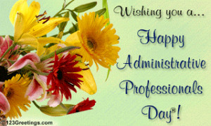 Happy Secretary's Day or Administrative Professionals Day Cards and ...