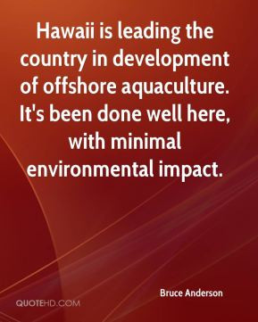 Hawaii is leading the country in development of offshore aquaculture ...