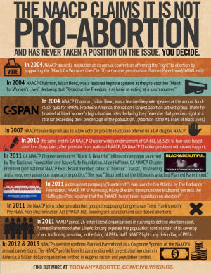 Black Genocide - NAACP's Pro-Abortion History: 25% Exterminated (chart ...