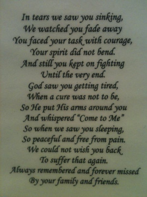 Loved One Passing Away Quotes | Loved one passing | Quotes: Brother ...