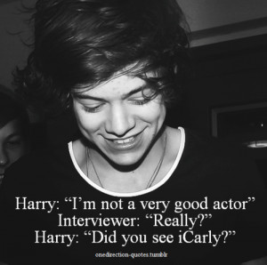 Showing Gallery For One Direction Quotes Harry