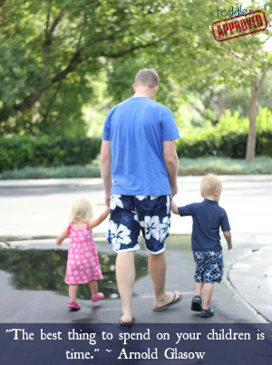 ... simple ways that he spends one on one time with our kids include