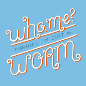 23, 2014: “Just a worm” lettering by Janna Barrett | #labyrinth ...
