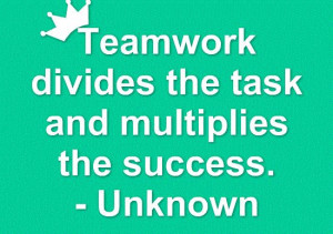 Teamwork Tuesday-Motivational Quote