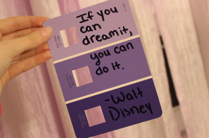 mine quote purple Walt Disney paint artsy disney quote Canon ...