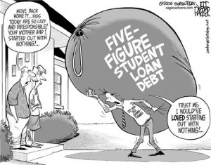 Funny photos funny comic student loan debt