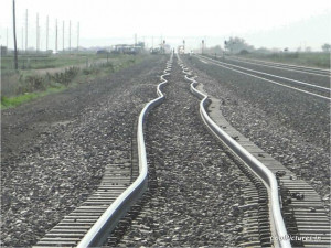 Zig Zag Railway Line Track Funny