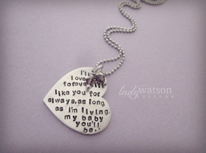 ll Love You Forever Book Quote Heart by LadyWatsonDesigns, $29.00