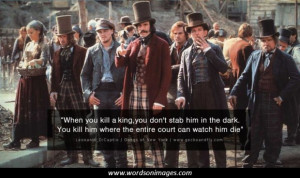 Gangs of new york quotes