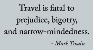 travel, Mark Twain quote