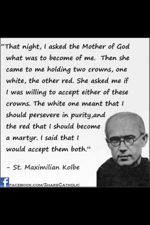 St Maximilian Kolbe
