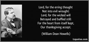 Lord, for the erring thought Not into evil wrought: Lord, for the ...