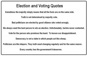 Voting quotes