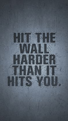 or training for your first 5K, everybody hits the wall when they train ...