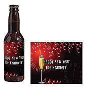 Holiday Beer Bottle Labels