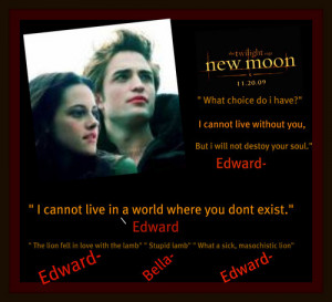 Edward and Bella quotes - twilight-series Fan Art