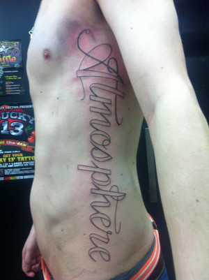 Atmosphere Tattoo Atmosphere tattoo by