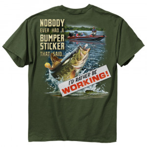 Funny Fishing Quotes For Men Bumper sticker - bass - funny