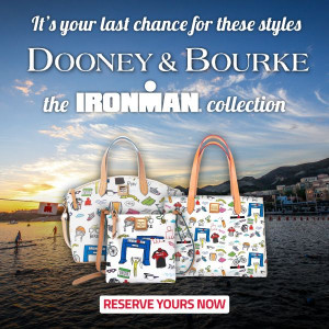 The 2013 Dooney & Bourke IRONMAN Collection has a limited number of ...
