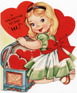 Vintage Valentine Cards And