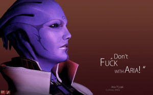 Fonds d'écran - Wallpapers - Quotes Mass-effect Asari